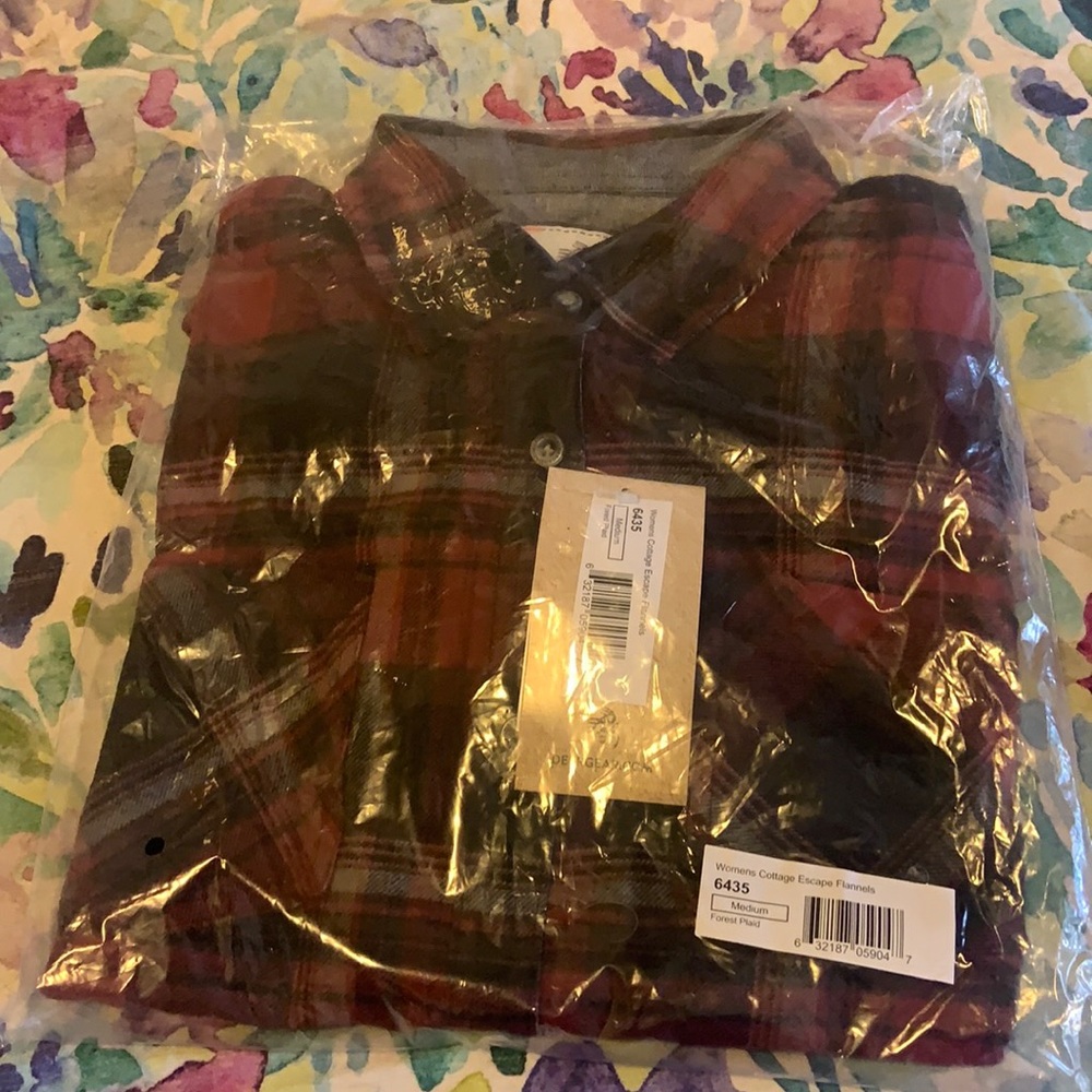 Red, black and gray